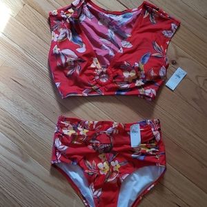 High waisted retro bikini
